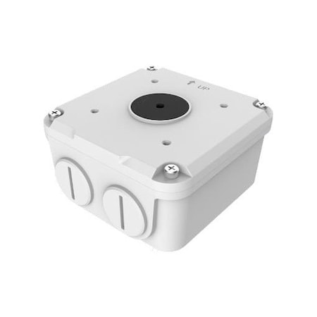 Uniview UVTC6.152.0931, Middle Bullet Junction Box Elegant White, 102.0mm-102.0mm-56.0mm, Casting TR-JB06-A-IN